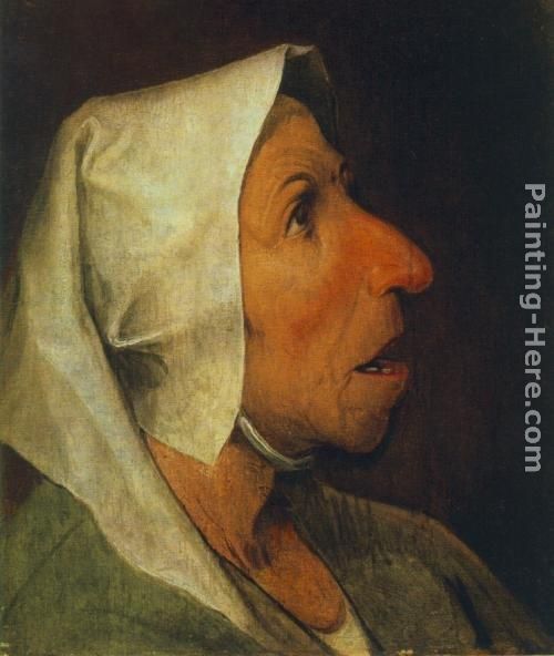 Pieter the Elder Bruegel Portrait of an Old Woman